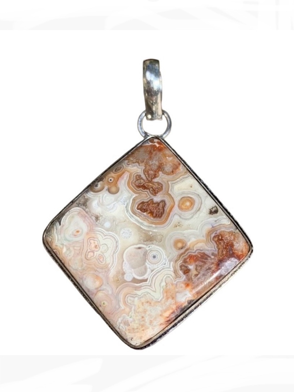 COPY - SOLD Mexican Laguna Pendant.